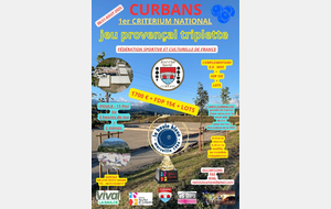 Championnat National Provençal FSCF à Curbans