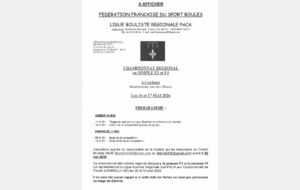 Inscriptions Régional simple F3-F4